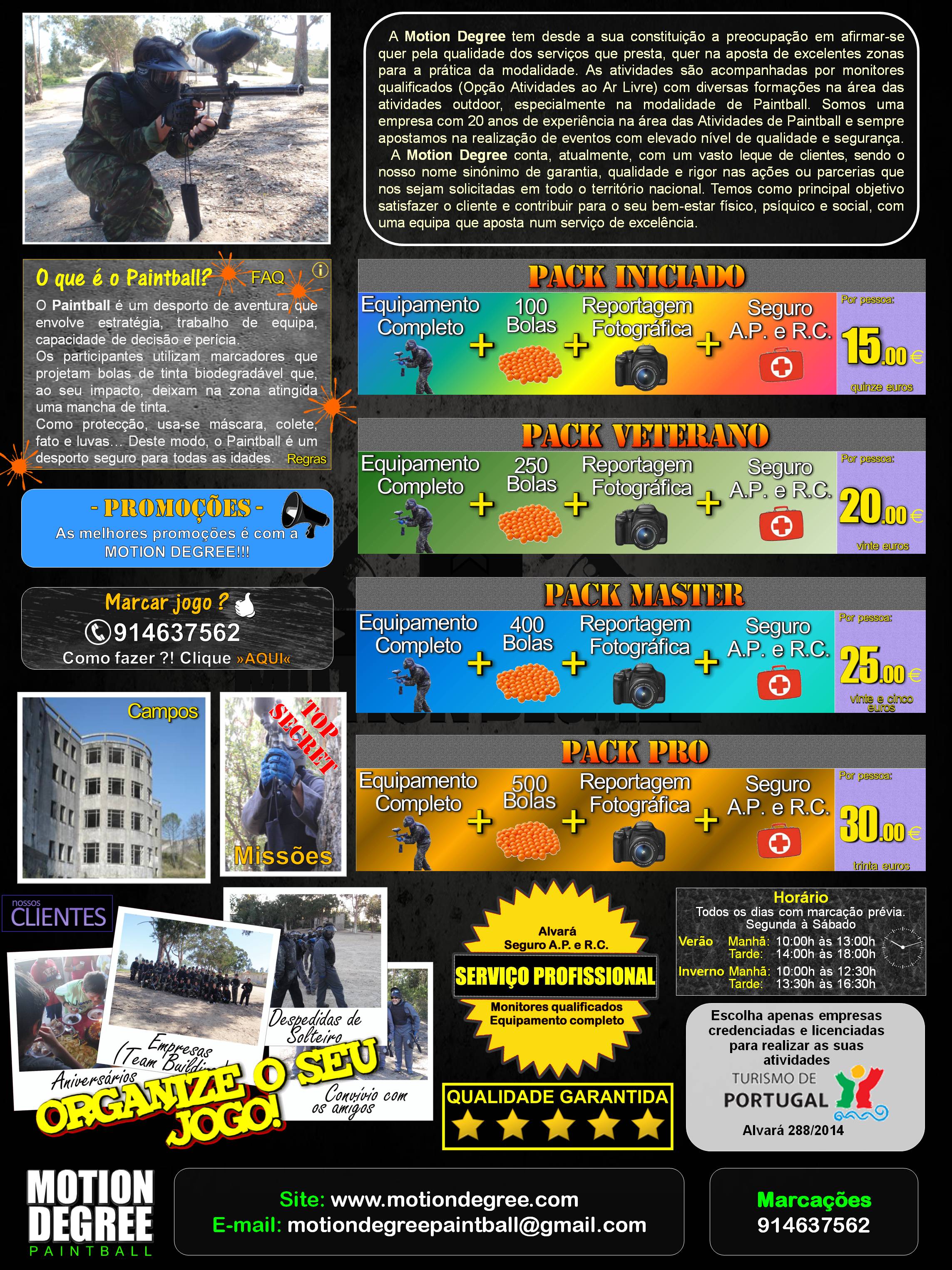 Paintball Sanatório em Valongono, Paintball Porto,